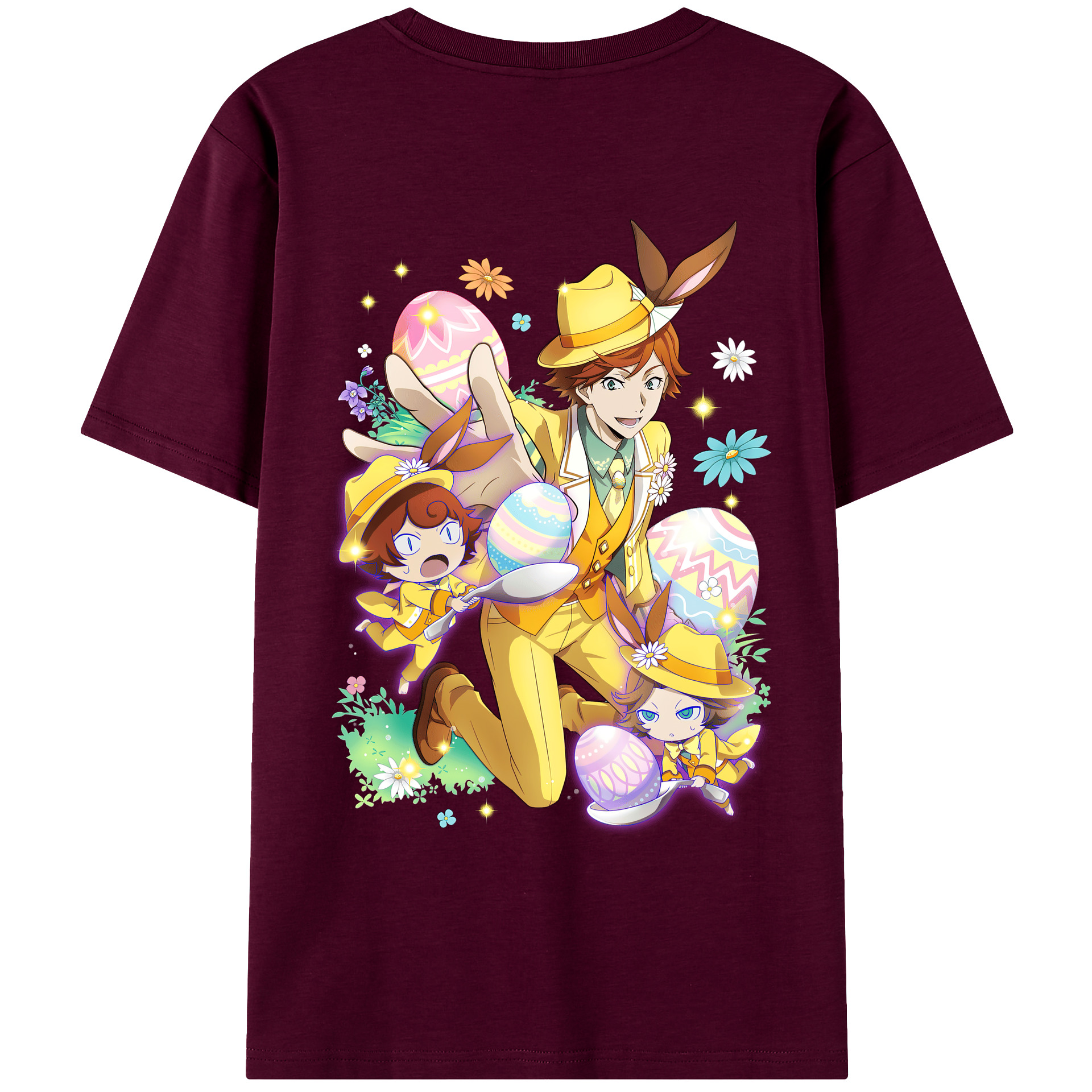 （画像用） 文豪ストレイドッグス Bungo Stray Dogs レディース半袖Tシャツ(バックプリント)